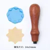 Cabeza de Cobre en Blanco para Sello de Cera con Mango de Palo de Rosa, en Stock, Cabeza de Sello en Blanco para Exportación, Material para Sello de Cera