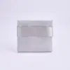 Nova Bolsa de Veludo Dupla Face Estilo Ins para Guardar Joias, Brincos, Anéis e Acessórios com Fecho de Botão