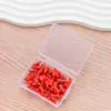 Chinchetas de plástico de colores con cabeza de pentagrama, 50 piezas en una caja, artículos de oficina, chinchetas para tableros de corcho y tableros de mensajes