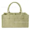 Bolsa de pañales de fieltro transfronteriza de gran capacidad bolsa de almacenamiento para artículos varios bolsa para mamá para exteriores bolsa de almacenamiento de pañales de fieltro al por mayor
