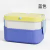 Lonchera Rectangular de Doble Capa de Gran Capacidad para Exteriores, Lonchera para Trabajadores de Oficina que se Puede Usar en el Microondas, Caja para Conservar Fresco, Lonchera