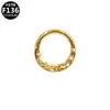 Gabe Joyería de Piercing de Aleación de Titanio G23 Transfronteriza Europea y Americana Anillo de Nariz Personalizado de Astas de Ciervo Aro de Nariz para Uso Transfronterizo de Comercio Exterior