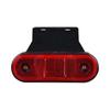 Fabricantes de luces para automóviles en stock, venta al por mayor, luces laterales para camiones, luces laterales ovaladas LED de 24 V, luces anchas, fabricantes de exportación transfronteriza