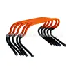 Venta al por mayor de fábrica barra ágil de entrenamiento de fútbol barra de salto altura ajustable 23cm30cm vallas de entrenamiento plegables
