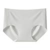 Ropa interior sin costuras de seda de hielo para niñas Ropa interior fina de verano para mujer Ropa interior antibacteriana de proteína de seda de morera para mujer Cintura media para niñas Venta al por mayor para mujer