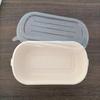 Caja de almuerzo desechable biodegradable al por mayor caja de almuerzo apta para microondas caja de embalaje para hotel caja de almuerzo larga caja de conservación