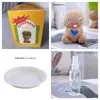 Muñeco Cabeza de Pasto Creativo Mini Planta Verde Planta de Interior en Maceta Jardín de Infancia Regalo Pequeño para Niños Muñeco de Pasto Largo