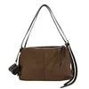 Yue Zi 2026 Otoño Temprano Bolso Almohada Retro Nuevo Gran Capacidad Bolso Boston Bowling Bolso Cruzado de un Solo Hombro para Viajar