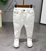 Pantalones Casuales Lisos Joker Coreanos Nuevos para Primavera y Otoño para Niños y Niñas Pantalones a la Altura del Tobillo 830 831