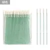 Pincel de Labios Hueco de Varilla de Cristal Desechable Pincel de Labial Portátil Pincel para Brillo de Labios Pincel de Maquillaje para Limpieza de Tatuaje de Pestañas