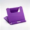 Soporte de escritorio para teléfono móvil con posiciones plegables ajustables, compacto, práctico, portátil, adecuado para maratones de series, soporte fijo para personas perezosas