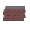 Tejas Asfálticas de Doble Capa para Techos de Villas de Acero Ligero, Tejas para Techos con Aislamiento Térmico, Impermeabilización, Resistencia al Viento, Tejas de Fibra de Vidrio, Tejas de Lona Oleada, Ladrillos