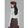 Suéter de Punto Sencillo y Elegante de Cuello Medio para Mujer, Nuevo Estilo Otoño e Invierno 2026, Corte Ajustado, Top Suéter Base Favorecedor