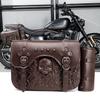 Amazon Mais Vendido Cavaleiro Estilo Punk Industrial Caveira Pesado Locomotiva Bolsa Lateral Harley Modificada Equipamento Bolsa Lateral