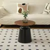 Mesa de centro estilo creme apartamento nórdico sala de estar casa apartamento pequeno simples homestay mesa de centro Martini redonda mesa de centro pequena