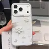 Funda Rígida para iPhone 18 con Relieve de Copo de Nieve 3D y Animales de Invierno para Apple 17, Atmósfera Fresca