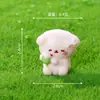 Set Creativo de Decoración de Paisaje en Miniatura: Figuritas Lindas de Dibujos Animados para Armar con un Toque de Lujo, Adornos de Nicho para Coche y Escritorio