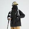 Nueva Chaqueta Cálida Otoño e Invierno 2025 para Hombre, Chaqueta Tres en Uno para Exteriores, Estilo Unisex con Forro Polar, Ropa de Trabajo