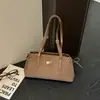 Bolsa Simples Retro de Axila Feminina 2026 Nova Moda de Primavera Bolsa de Mão com Alça de Ombro Grande Capacidade Bolsa de Axila para o Dia a Dia
