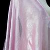 Fábrica en stock cifrado hilo indio hilo de organza láser tela hilo de brillo colorido ropa manualidades tela decorativa