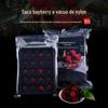 Saco de embalagem a vácuo de Bayberry saco selado a vácuo para alimentos saco selado saco comercial saco composto de nylon liso