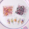 Accesorios para Uñas: Flores Secas, Fragmentos Florales, Mezcla Multicolor, Nuevo Romántico Primavera 2026 Decoraciones Pequeñas de Flor para Uñas