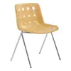 Silla de Queso de Moda Silla de Comedor Vintage Estilo Ins Silla de Maquillaje para el Hogar Silla de Comedor de Diseño Estilo Crema con Respaldo