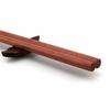Pauzinhos de madeira Doméstico Hot Pot Rosewood Sem Pintura Sem Cera Real Hotel Family Pack Negrito Longo Antiderrapante Estilo Comercial Chinês