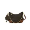 Transfronterizo Otoño 2026 Nuevo Estilo Simple Retro Moda Bolso para Mamá de Mediana Edad Bolso Cruzado de Hombro Estampado Bolso de Moda para Mujer
