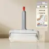 Rodillo quitapelusas con cubierta, rodillo quitapelusas para el hogar, removedor de pelusa para cabello y alfombras, rodillo quitapelusas ensanchado con papel desprendible