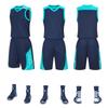 Ropa de baloncesto para niños al por mayor, bolsillo de doble cara, traje de jersey de baloncesto, ropa de entrenamiento para hombres, compra grupal, baloncesto personalizado para adultos