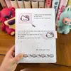 Álbum de Cartões A5 Gatinho Fofo Álbum de Fotos Polaroid 4 Quadrados Álbum Pequeno de Armazenamento de Cartões Caderno Capa de Livro de Folhas Soltas Personalização