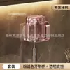 Taza Transparente para Enjuague Bucal Estilo Lujo Ligero, Juego de Vasos para Pareja sin Taladro, Espesada para Uso Estudiantil en Casa, Vaso para Cepillo de Dientes al por Mayor