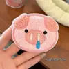 Lindas Pegatinas de Animales de Dibujos Animados para el Cabello para Niñas, Pegatinas de Flequillo Frontal sin Costuras, Cinta Mágica para Peinar el Cabello