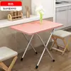 Mesa pequeña, mesa plegable, mesa de comedor, mesa de estudio para dormitorio, escritorio rectangular, adecuada para puestos y viviendas de alquiler