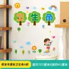 Decoración de tablero de anuncios para el aula lista de la gloria diseño de aula de jardín de infantes pegatinas de pared rincón sanitario del estudiante no tejido bricolaje