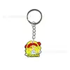 St [Serie de Juegos] Transfronterizo Nuevo Llavero Colgante de Goma Suave de PVC Llavero de Regalo Pequeño Accesorios para Mochila Escolar