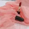 Gaze Plissada Coreana Adereços de Fotografia Tecido de Fundo Cenário de Casamento Tecido para Embalagem de Floricultura Decoração de Palco Gaze Amarrotada Cor Creme