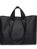 Bolso Grande Estilo Coreano Gran Capacidad para Mujer Nuevo Versátil Superficie Suave Bolso de Hombro Bolso Tote de Alta Gama para Viaje Diario Bolso de Mano de Cuero PU