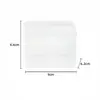 Caja para borla de maquillaje, caja de plástico para esponjas de maquillaje, caja de almacenamiento para esponjas de maquillaje, caja de embalaje para borla de maquillaje de cuatro compartimentos, caja de huevo para borla de maquillaje