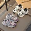 Zapatilla de niña 2025 nuevos zapatos para niños zapatos de otoño e invierno zapatos para adolescentes zapatos para correr zapatos para niños zapatos de papá explosiones