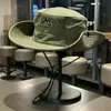 Chapéu de Pescador de Proteção Solar para Uso Externo no Verão para Homens e Mulheres, Aba Larga, Protetor Solar, Respirável, Chapéu para Montanhismo e Pesca, UPF50+, Versão Bordada