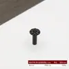 Fivela de Alça de Couro Fivela de Cabeça de Metal Latão Parafuso de Liga Acessórios de Fivela de Cobre Alça de Couro Estilo Japonês Fivela de Metal