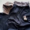 230034 Transfronterizo Amazon Europeo y Americano Calle Principal Estampado de Leopardo Transfronterizo Doble Cintura Bordado Pantalones de Calle Pantalones Sudadera Casual Rectos