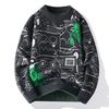 Popular de Venta Caliente En Stock Otoño e Invierno Nuevo Suéter de Cuello Alto Medio de Terciopelo de Visón Tejido Básico Suéter para Hombre