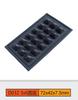 Almohadillas de Plástico PVC, Antideslizantes, Almohadillas Inferiores de Equipaje de 5 Barras, Almohadillas Inferiores de Maleta, Accesorios Inferiores de Barra de Goma Suave para Mochila