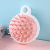 Cepillo de Masaje Muji Estilo Japonés para Champú Limpieza del Cuero Cabelludo Herramienta de Masaje con Champú Cerdas Suaves Cepillo para Champú