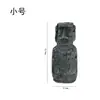 Accesorios para acuarios, decoraciones para reptiles, estatuas de piedra de la Isla de Pascua, manualidades de paisajismo de resina, figuras romanas antiguas