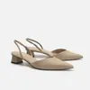 Sandalias Baotou para Mujer 2026 Nuevo Verano Sencillas Punta Fina Tacón Cuadrado Sandalias para Mujer Tacón Alto Correa Fina Moda Zapatos de una Sola Tira Talla Grande