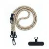 Goma para cordón de teléfono móvil de 10 mm de grosor, cuerda ajustable en diagonal, clip para teléfono móvil, cordón anti-pérdida, cordón para cuello